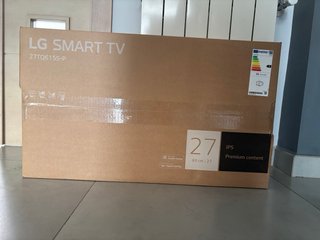 Smart TV LG 27TQ615S-P IPS