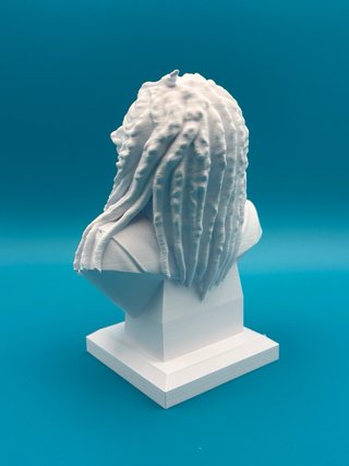 Busto Bob Marley 3D - 18cm