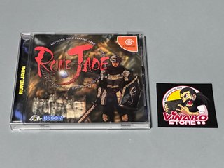 Rune Jade Sega Dreamcast NTSC-J Spinecard + Reg.