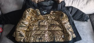 Chaqueta Columbia Bomber Cape Ridge Negra