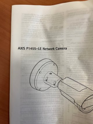 2 Cámaras Vigilancia Axis P1455-LE
