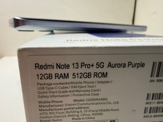 Xiaomi Redmi Note 13 Pro+ 5G 512GB