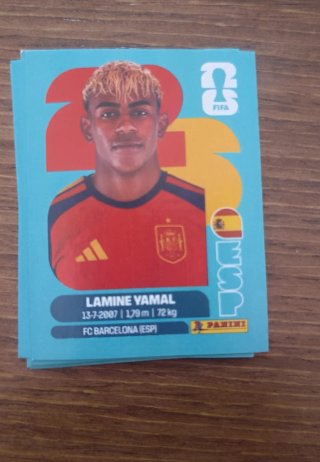 Cromos Panini Mundial Fútbol 2026