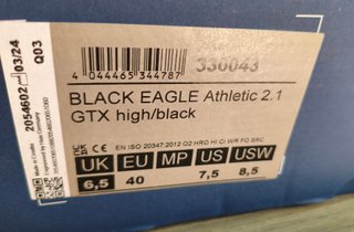Botas Haix Black Eagle Athletic 2.1 T40