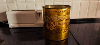 Lata Mantequilla Arias S.A. Asturias Años 50