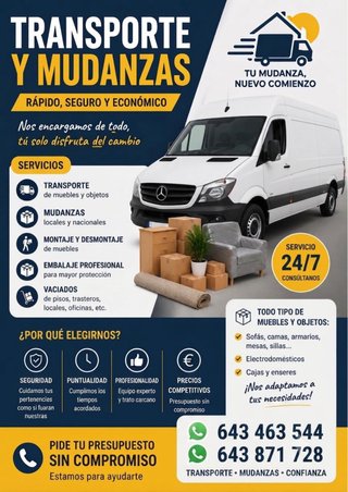 MUDANZAS TRASPORSTES ECT...
