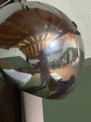 Lámpara Vintage Metal y Cristal ESCUCHO OFERTA