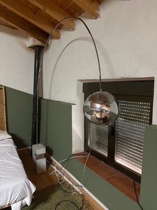Lámpara Vintage Metal y Cristal ESCUCHO OFERTA