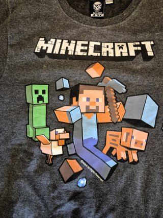 Felpa Minecraft JINX 11-12 anni grigia