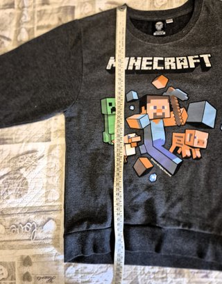 Felpa Minecraft JINX 11-12 anni grigia