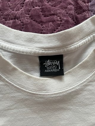 Camiseta Stussy Blanca