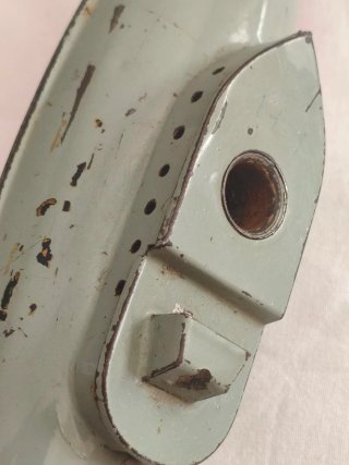 Submarino de juguete antiguo