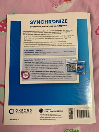 Student’s book Synchronize Libro Ingles 4to ESO