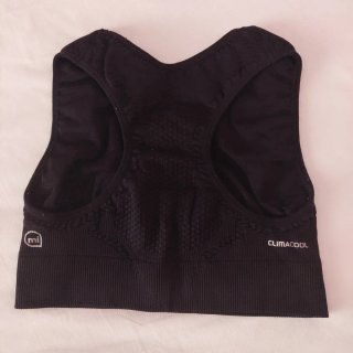 Top sportivo Adidas nero taglia S