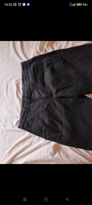 Pantalón chino hombre negro