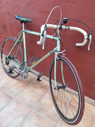 Bicicleta de carretera vintage