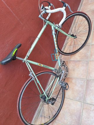 Bicicleta de carretera vintage