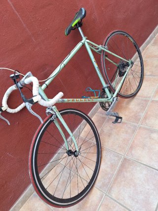 Bicicleta de carretera vintage
