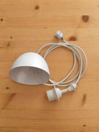 Montura Lámpara Techo Ikea Hemma Blanca