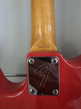 Bajo Fender Mustang Bass Rojo