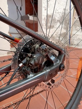 Bicicleta Cannondale Roja Casi Nueva