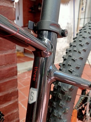 Bicicleta Cannondale Roja Casi Nueva