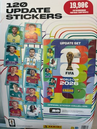 Panini FIFA World Cup 2026 Update Stickers