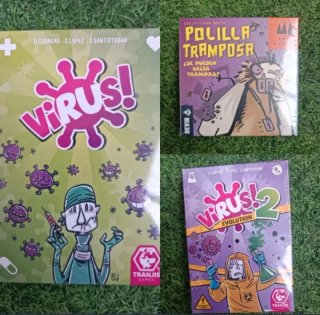 PACK VERANO: Virus! + Virus! 2 + Polilla Tramposa