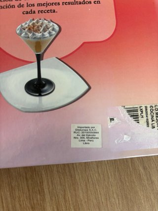 Libro Lo mejor de la Cocina Limeña