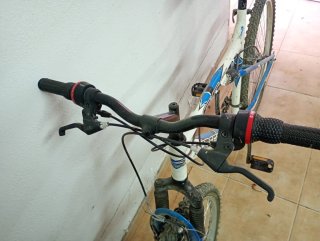 Bicicleta Romester Blanca y Azul