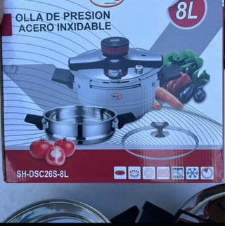 Pentola a pressione SHIRO 8L Acciaio Inox