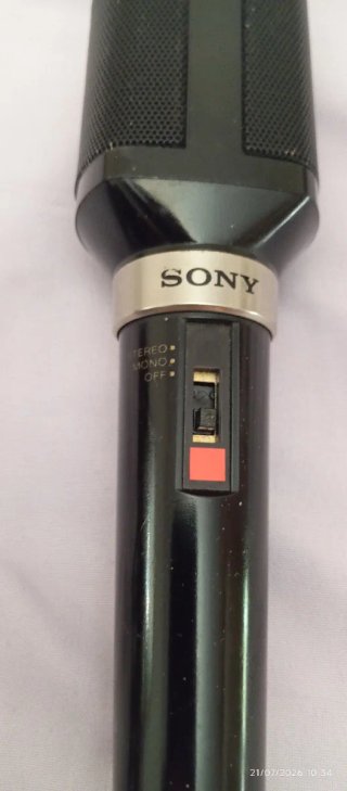 Microfono Sony F-99LT Vintage Nero