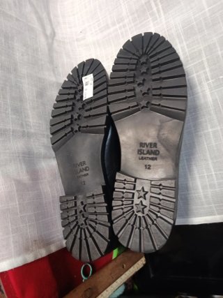 Mocasines River Island Negros Piel