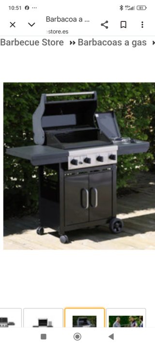 Barbacoa a gas Grandhall Xenon 223