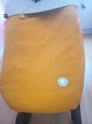 Saco para silla de paseo con estampado gatitos