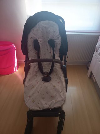 Saco para silla de paseo con estampado gatitos