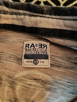 Polo Rayas Hombre Talla M