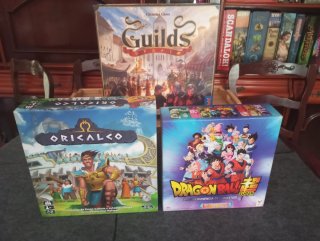 Lote juegos de mesa: Oricalco, Guilds, Dragon Ball