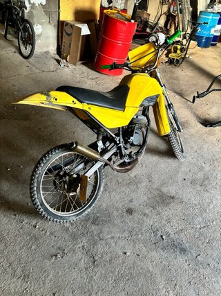 Mini Cross 49cc Amarilla