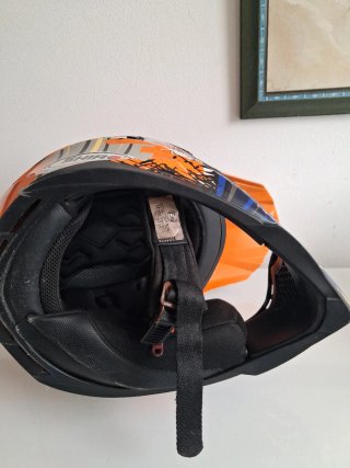 Casco Moto Cross SHIRO MX Brigade niño