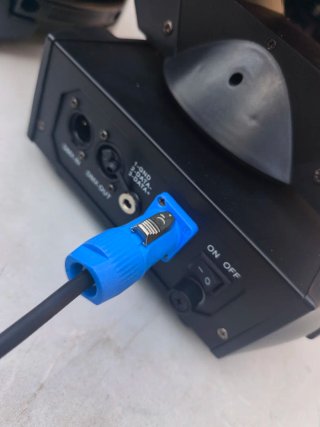 4 Cabezas Móviles LED 25W