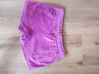 Pantaloncini ciniglia fucsia