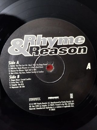Vinilo Rap Rhyme & Reason - BSO 2LP 1997