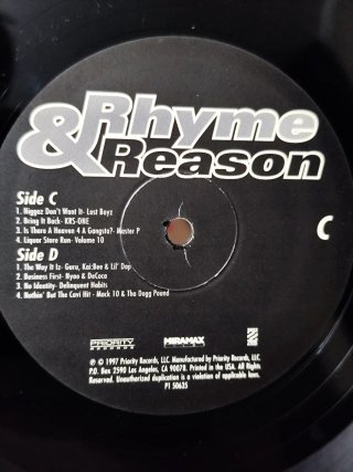 Vinilo Rap Rhyme & Reason - BSO 2LP 1997