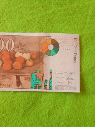 Billete 100 Francos Franceses