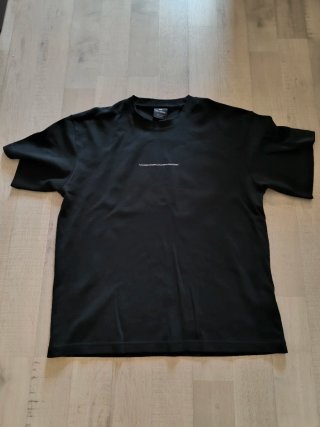Camiseta oversize Pull&Bear Negra Talla M