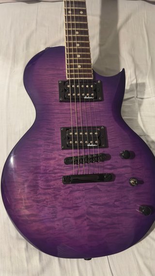 (HOY 250€) Jackson JS22Q AH Morado Transparente