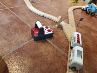 Conjunto Trenes Brio Madera