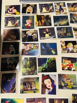 58 CROMOS Adhesivos Blancanieves Panini 1990