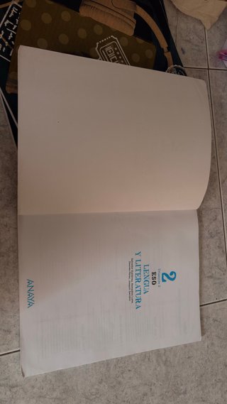 Libros de lengua y literatura 2 Eso Anaya